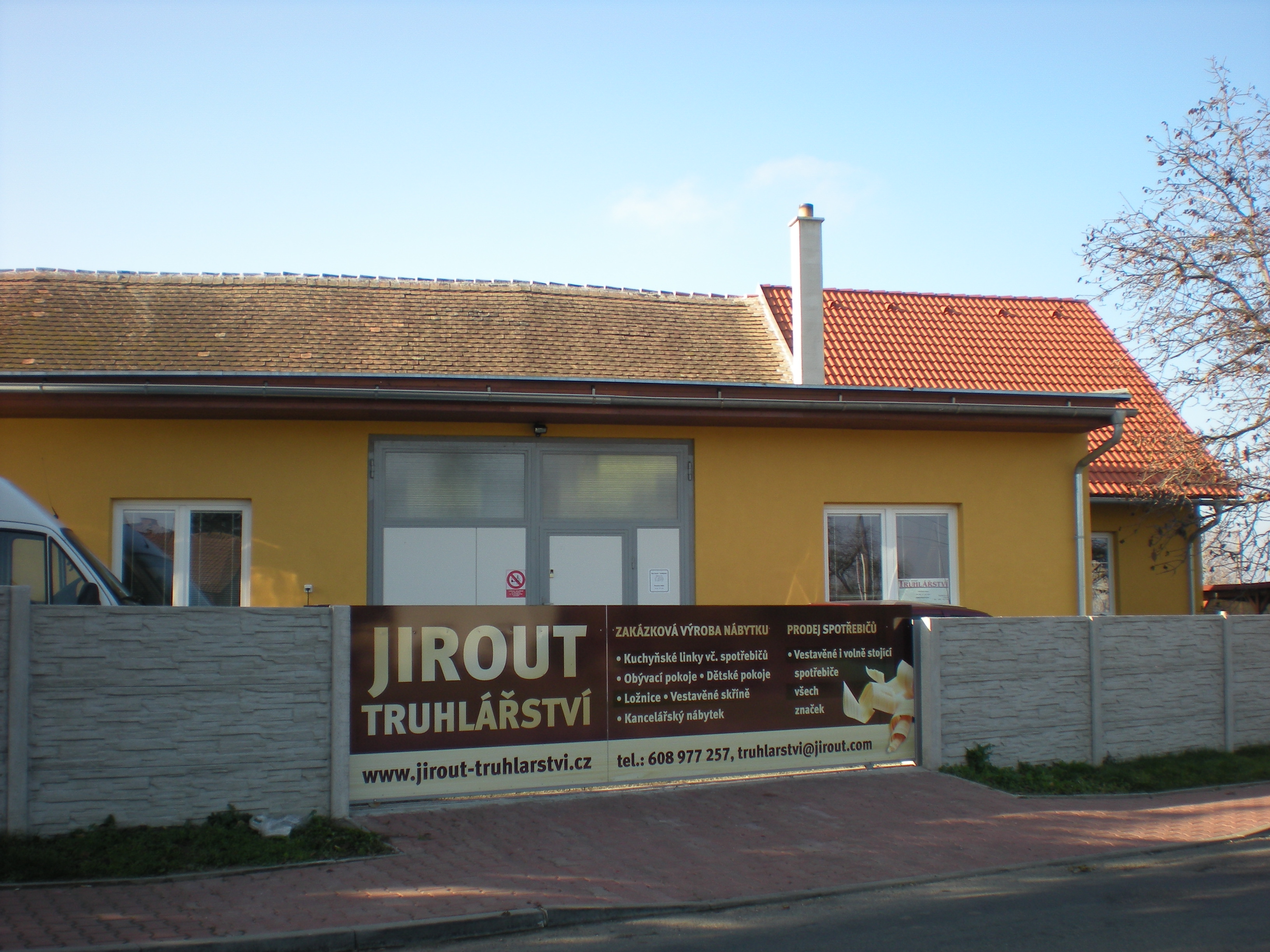 dílna truhlárna Kostěnice Pardubice